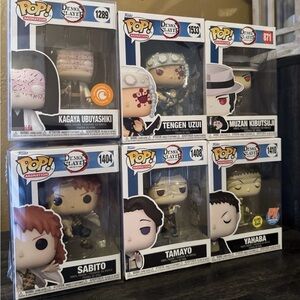 Funko Demon Slayer & Attack on Titan Lot